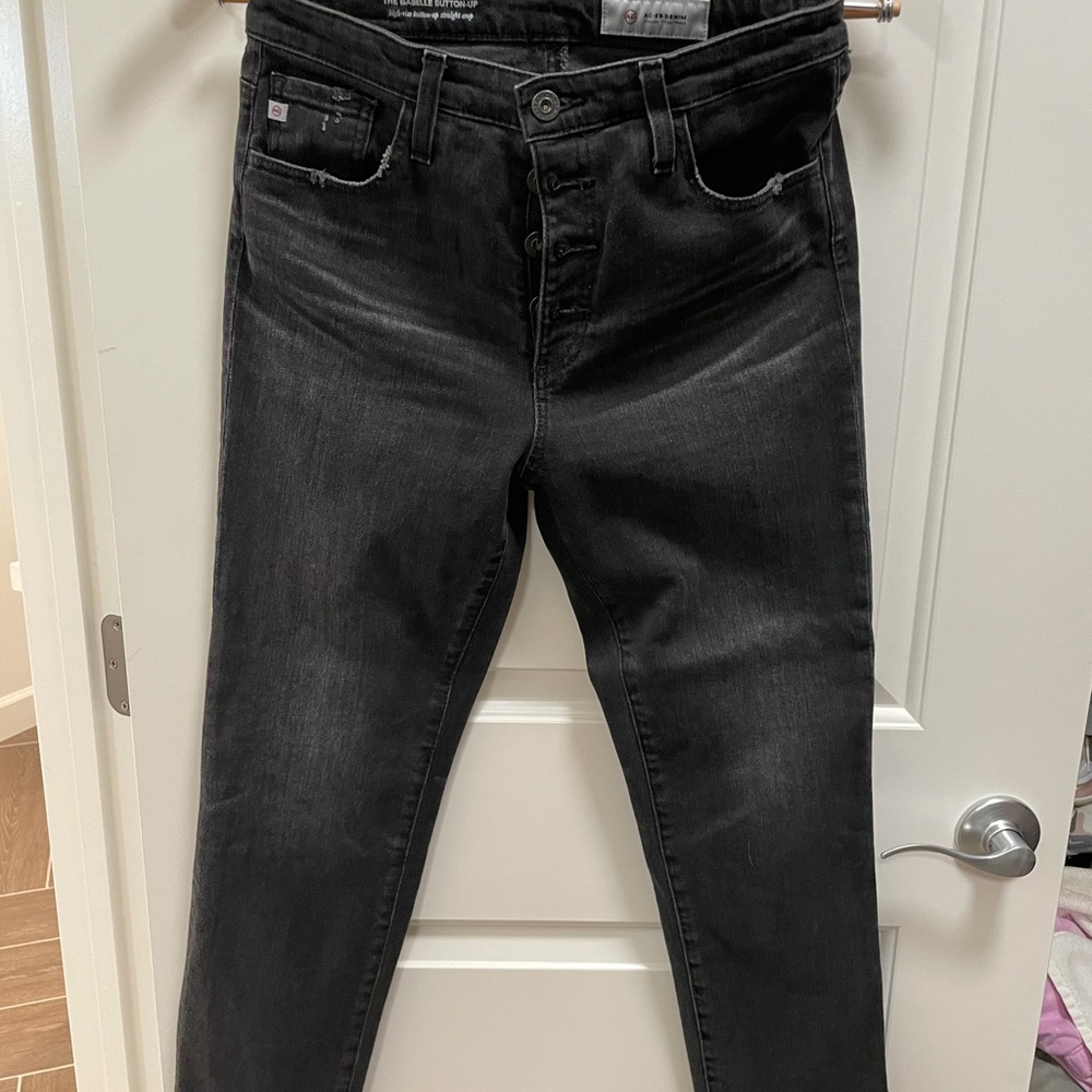 Never Worn AG Black Isabelle Button-up